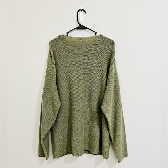 525 Made In America Green Knitted Sweater - Picture 2 of 5